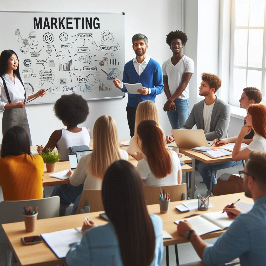 Capacitación en el área de marketing